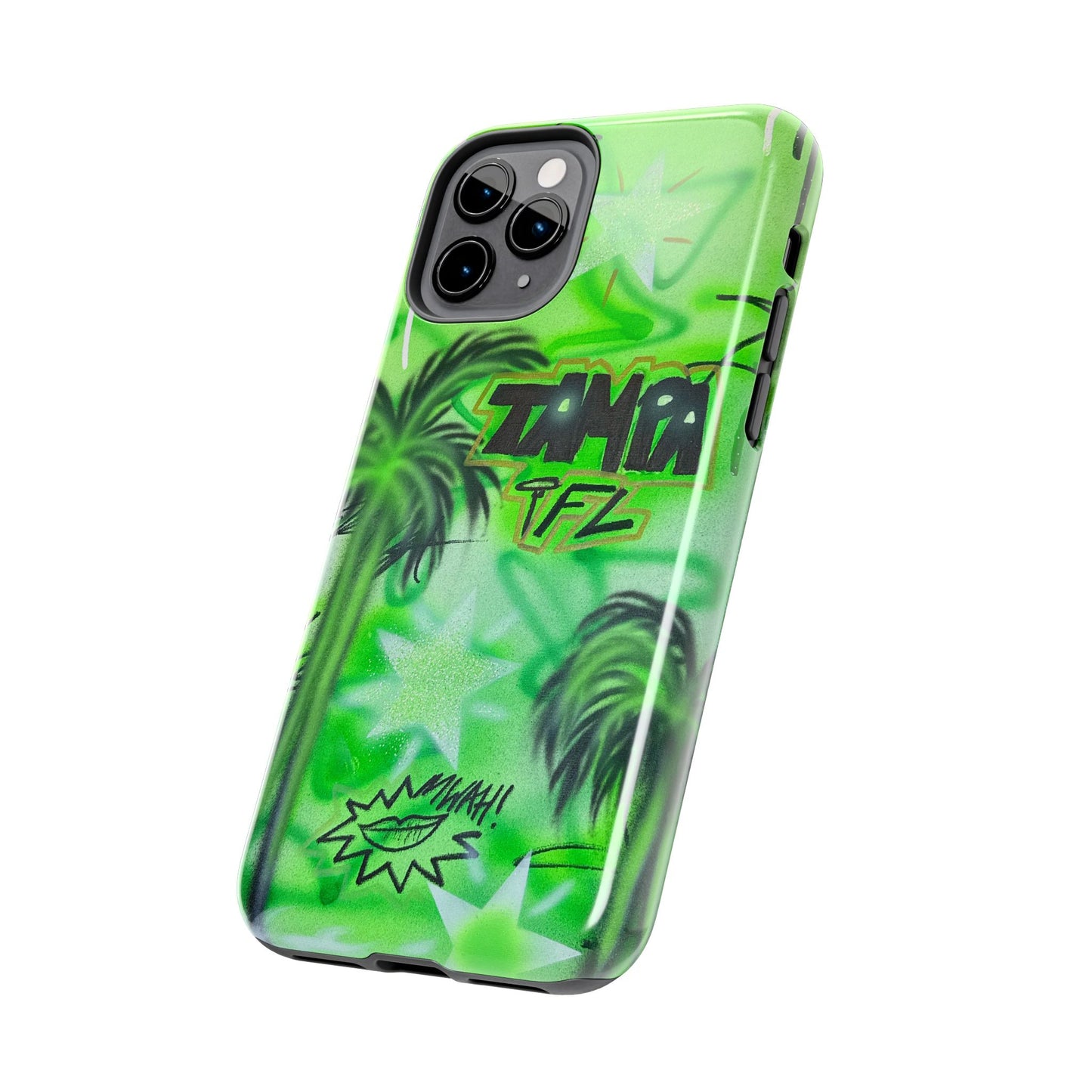 "tampa, fl" airbrush iPhone case