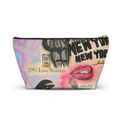 "new york, new york" airbrush makeup pouch