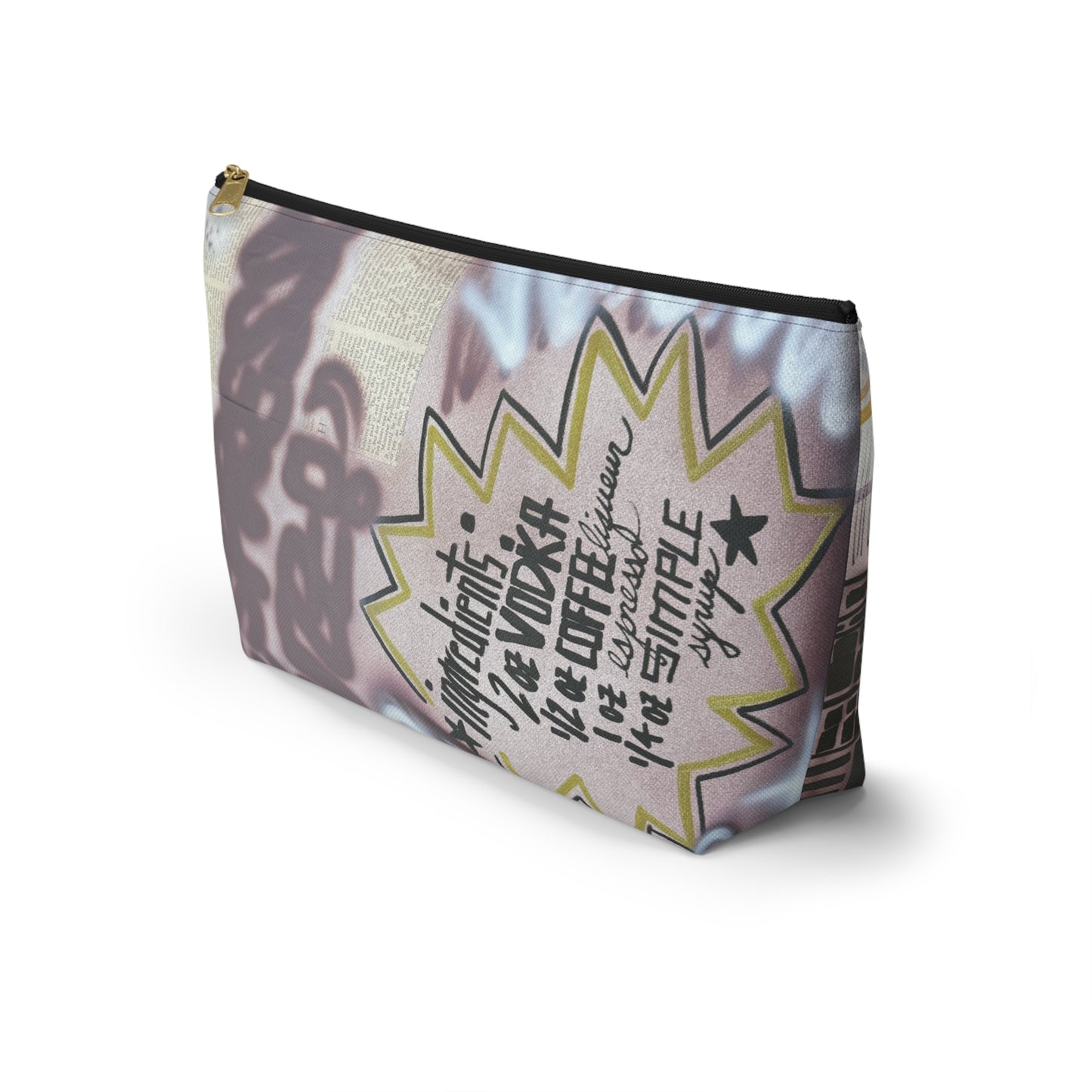 "espresso martini" airbrush makeup pouch