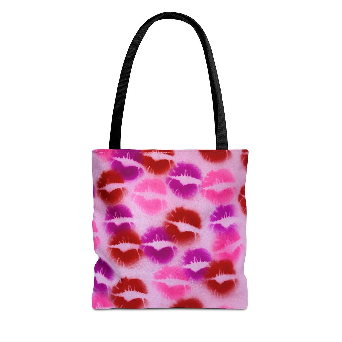 "mwah!" airbrush tote bag