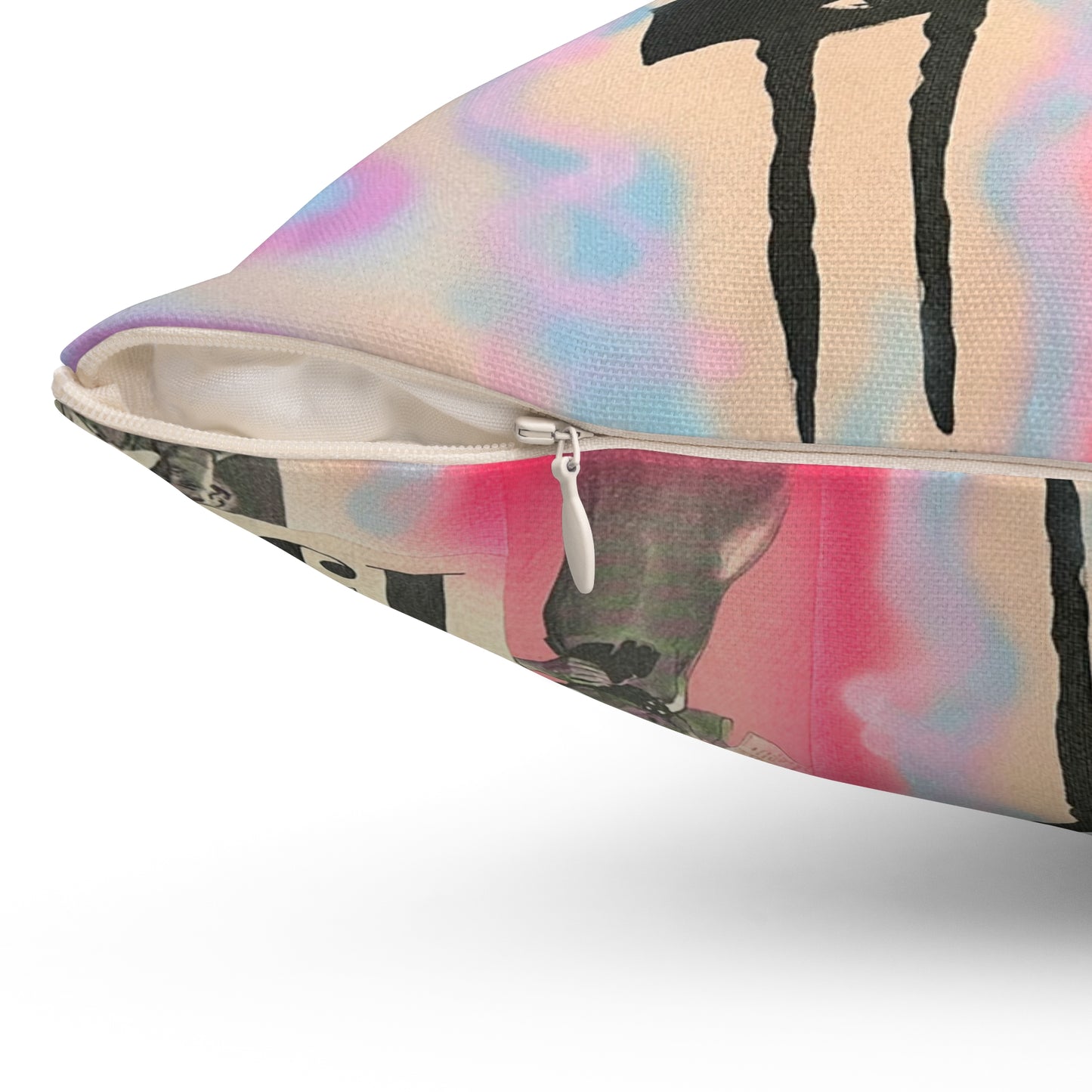 "new york, new york" airbrush pillow