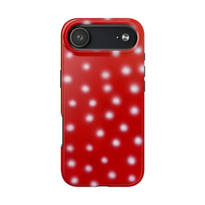 "cherry crush polka dot" airbrush iPhone case