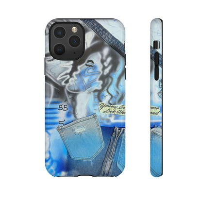 "young lovers" airbrush iPhone case