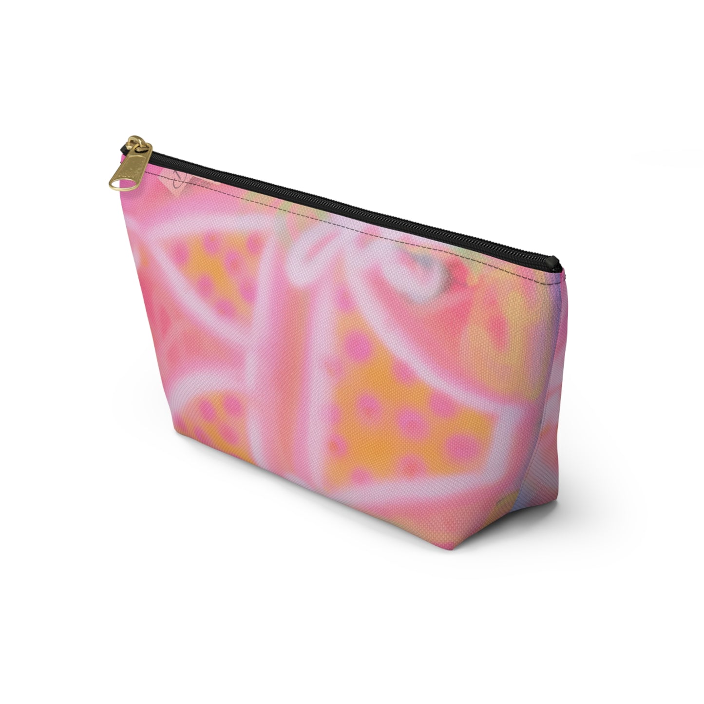 "yellow polka dot bikini" airbrush makeup pouch