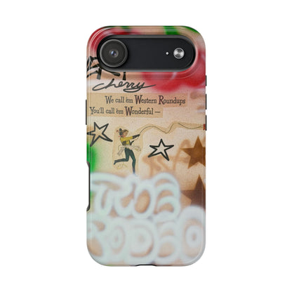 "the rodeo" airbrush iPhone case