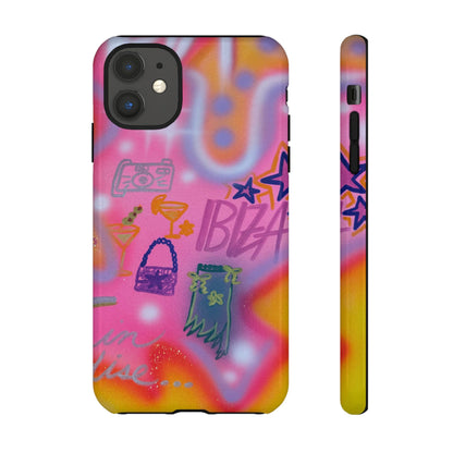 "ibiza" airbrush iPhone case
