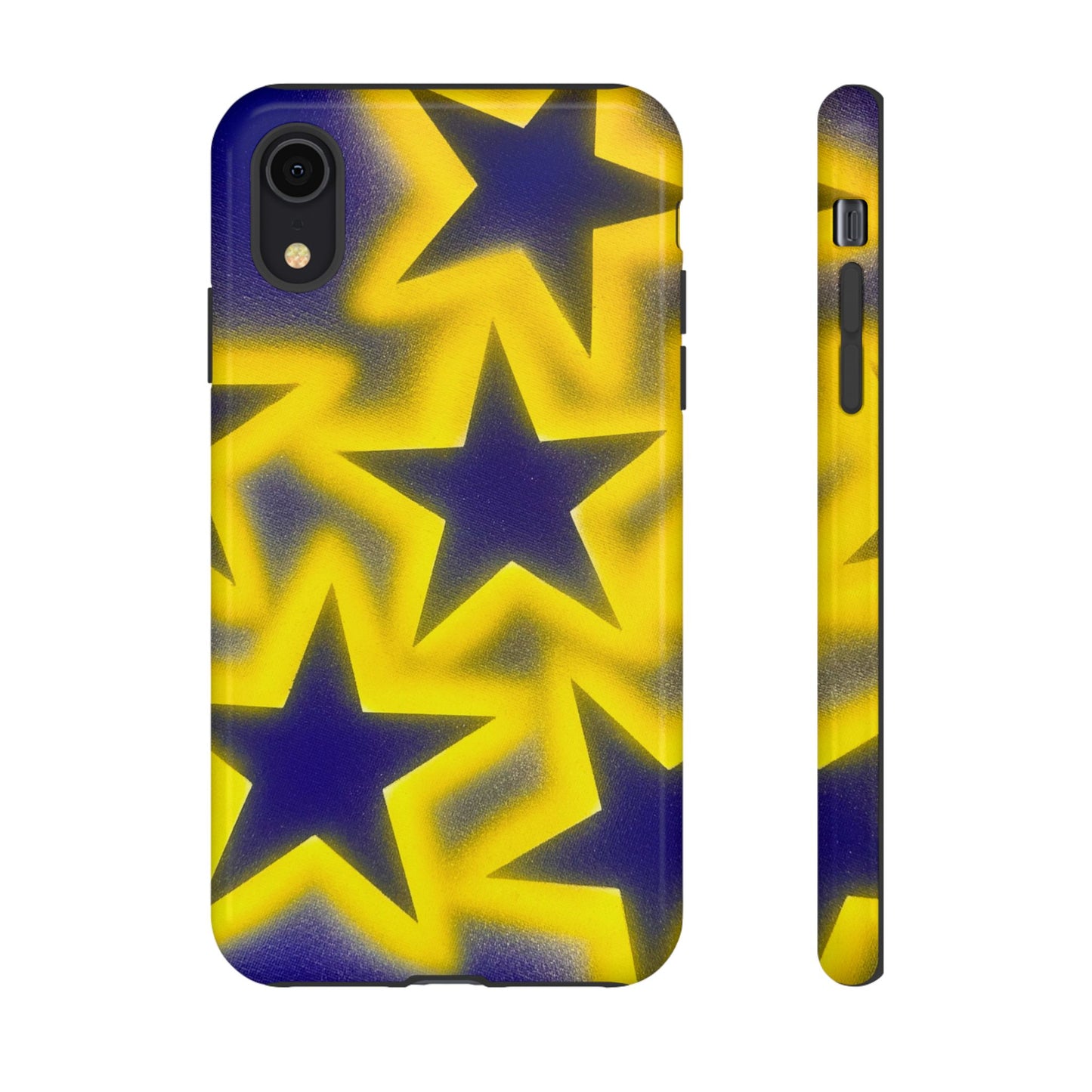 "cosmic crush" airbrush iPhone case