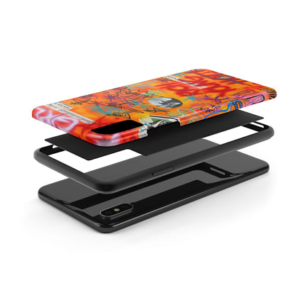 "young, rich, hot!" airbrush iPhone case