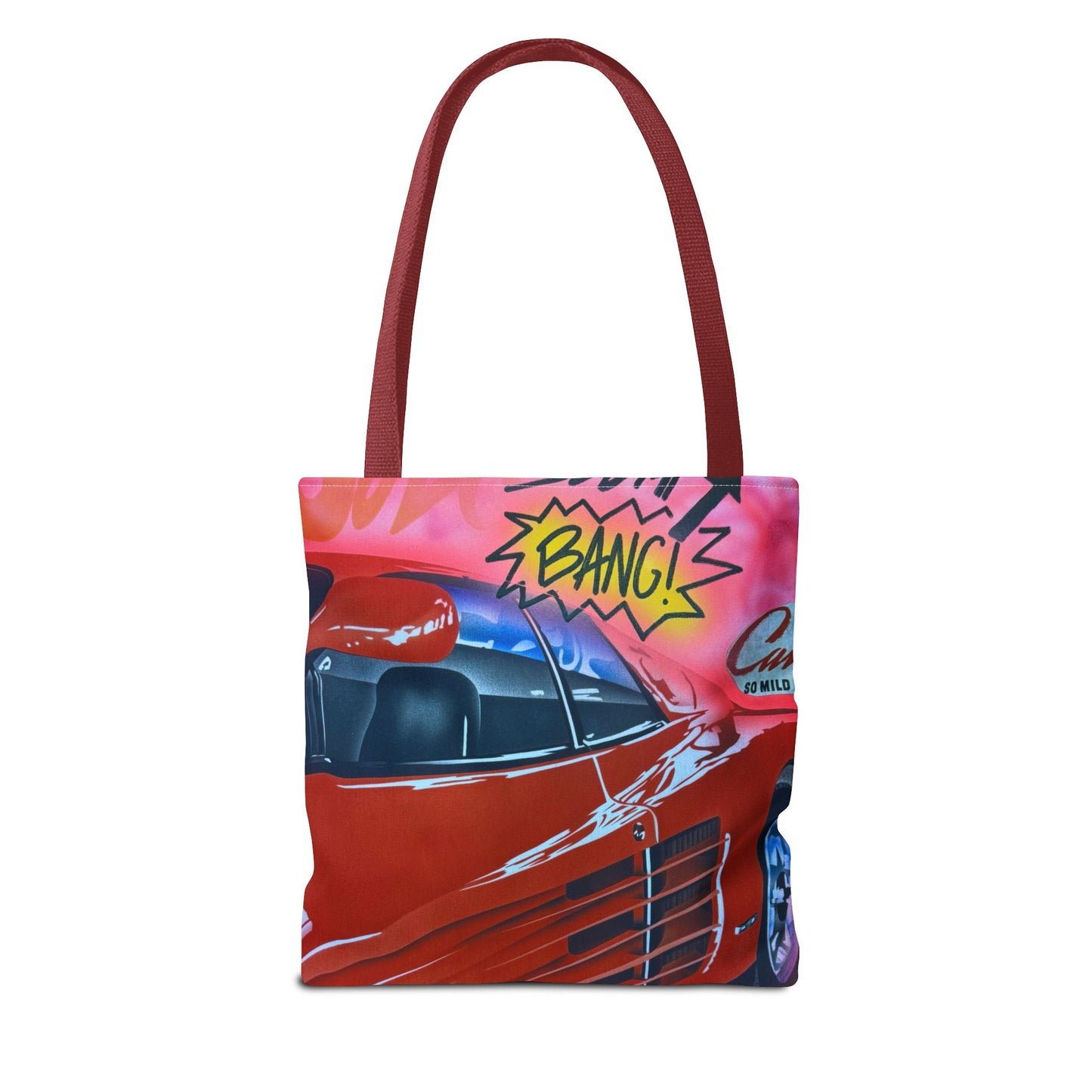 "miami momentos" airbrush tote bag